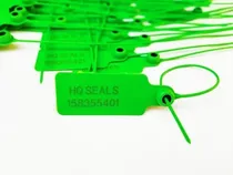 Comprar Precinto Plástico De Seguridad Numerado Cola De Ratón 29 Cm