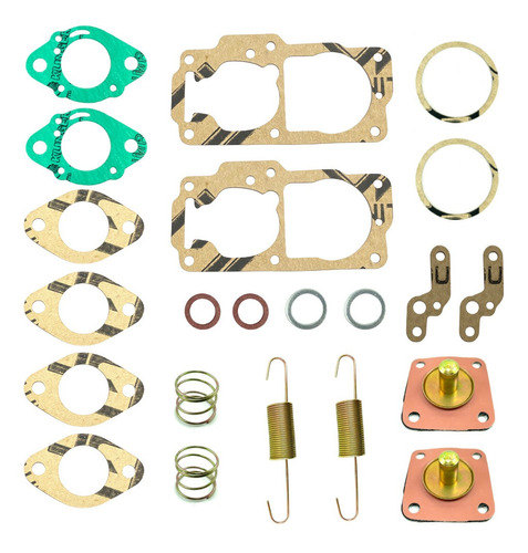 Kit Reparo Juntas Carburador Fusca Solex 32 Pdsi Duplo 1600