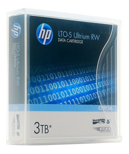 Fita Hp Lto5 Ultrium Rw C7975a 3tb  Kit Com 10unid