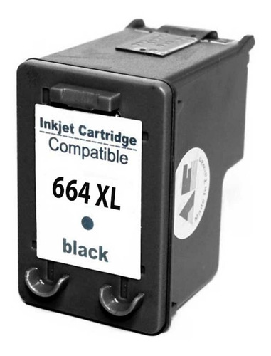 Cartucho Pra Impressora 664xl 15 Ml Preto Recarregado (Recondicionado)