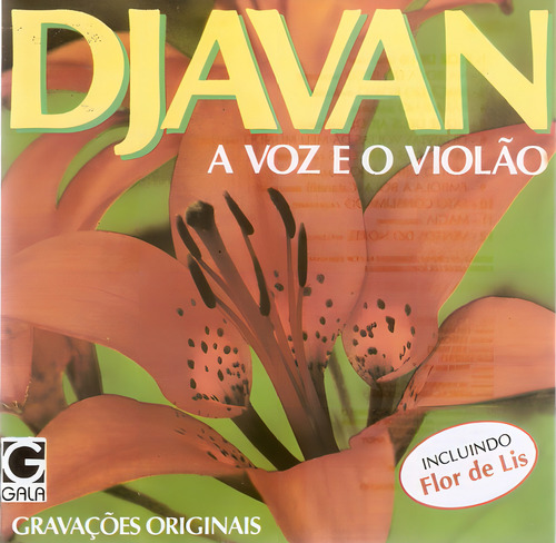 Cd Djavan - A Voz E O Violão