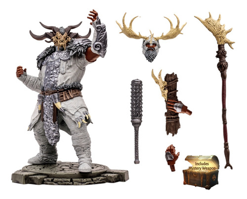 Mcfarlane Diablo Iv Figura 1:12 Druida Tormenta Relámpago 