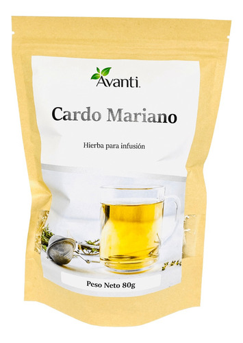 Avanti - Infusión Cardo Mariano, Sobre 80g