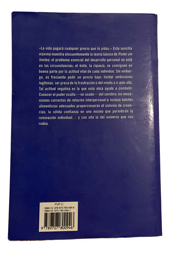 Poder Sin Límites (Usado)
