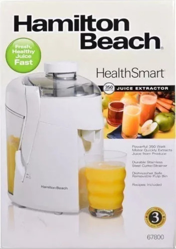 Extractor De Jugos Hamilton Beach Modelo 67800 350 Watts