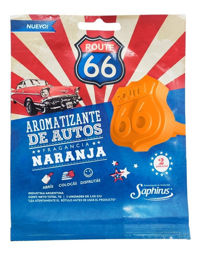 Auto Aroma Saphirus Oficial Route 66 X6 Unidades