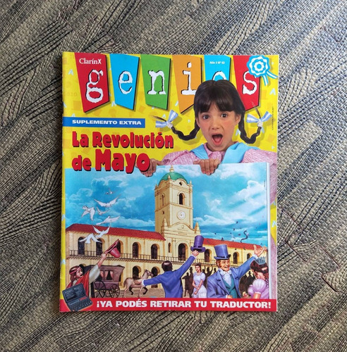 Revista Genios Clarín Año 2 N°62 La Revolución De Mayo (Usado)