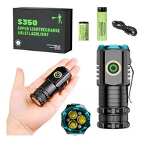 Comprar Lámpara Recargable Linterna Táctica 2000lm Luz Blanco