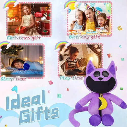 Kit Pelúcia Poppy Playtime Cap 3 Cat Nap E Dogday Oferta