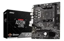 Comprar Placa Mae Amd Msi A520m-a Pro Ddr4 Ryzen Matx Ddr4 Nu002Ff Novo