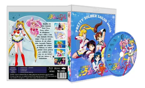 Blu-ray Sailor Moon Collection - Todas As Sagas + Filmes