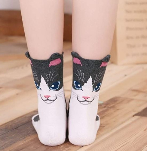 Calcetines Antiderrapantes De Algodon Blue Oferta 6 Pares