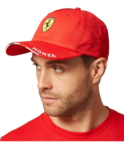 Imagen 1 de 6 de Gorra Scuderia Ferrari F1 Edicion Monza Producto Genuino