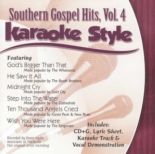 Cd:daywind Karaoke Style: Southern Gospel Hits, Vol. 4