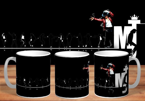 Taza Michael Jackson De Cerámica 