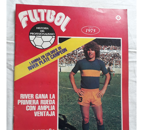 Poster River Plate Campeón 1975 Historia Del Futbol Argentin