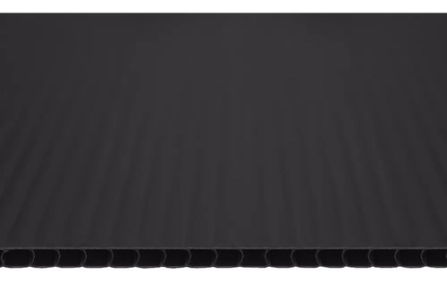 Chapa Plastionda/polionda 3mm 1,3x2,0m (branco, Preto, Azul)