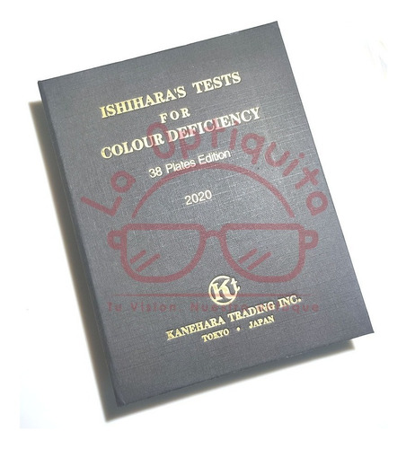 Imagen 1 de 4 de Libro De Ishihara Ii Deficiencia Última Edición Actualizado