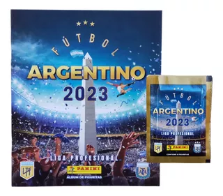 Figuritas Futbol Argentino 2023 Panini Album + 20 Sobres Fs