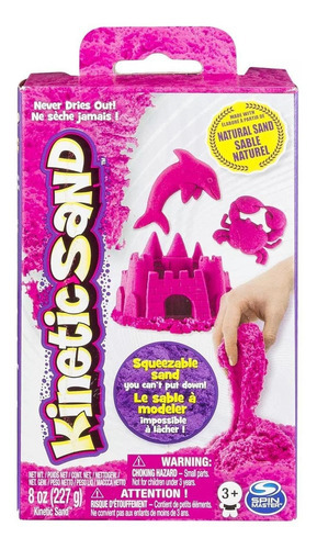 Kinetic Sand: Kinetic Sand Caja Marina De Arena - Color Rosa