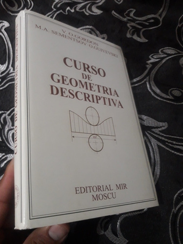 Libro Mir Curso De Geometría Descriptiva V. O. Gordon