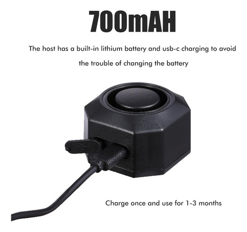Sistema De Alarma De Bicicleta Alarma De Bicicleta Con Contr