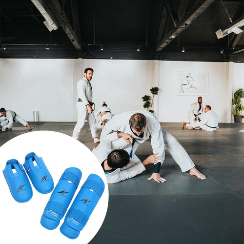 4x Shin Instep Protectores Protector De Pierna Protector De
