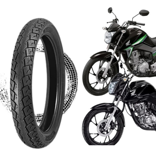 Pneu Traseiro Titan 125 Cg 99 Ybr  /150 /160 Ks Esd Factor