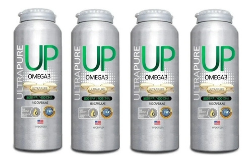 Newscience - 4 Unidades Omega Up Ultrapure (150 Cápsulas)