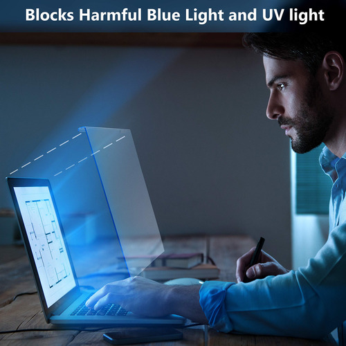 Panel Protector De Visualización De Bloqueo De Luz Azul Para