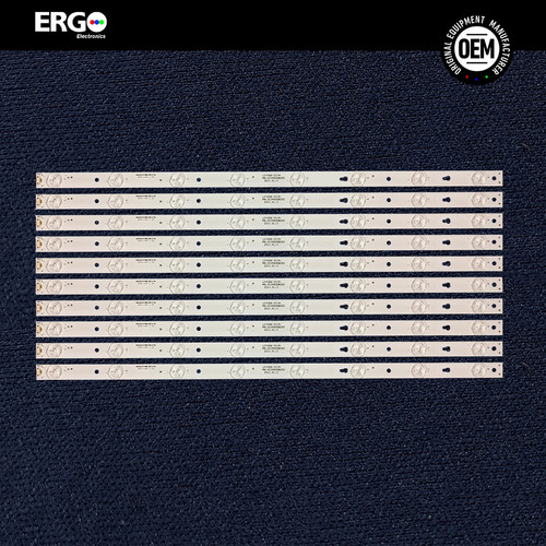 Dt Kit Leds Hitachi 49c61 (10tiras 8led) - Aluminio, Nuevo