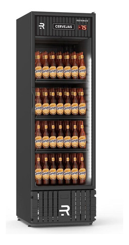 Visa Cooler Cervejeira Porta Vidro 570litros Refrimate Vcc Cor Preto 220V