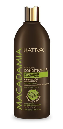 Acond. Kativa Macadamia X 500ml - mL a $80