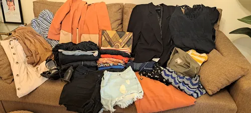 Lote De Ropa Usada Zara/h&m/asos/varios Negro (Usado)