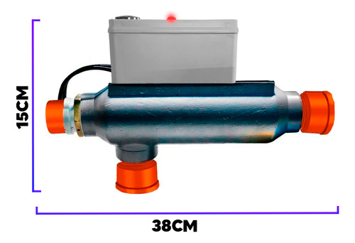 Aquecedor Auto Comando Wifi Piscina 20 Millts + Ionizador 220V