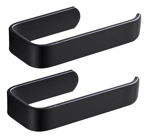 2x Estante Para Soporte De Papel Higiénico Gancho De
