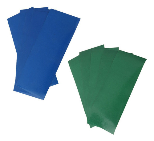 10 Pcs De Azul + Verde Parches De Reparación Artículos