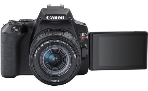 Câmera Canon Eos Sl3 C/ 18-55mm+ Bolsa+ Tripé+ 32gb+ Nf-e