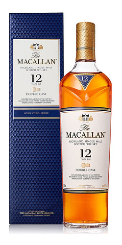 Imagem 1 de 5 de Whisky The Macallan 12 Double Cask Single Malt 700ml