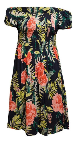 Vestido Corto Con Mangas Casual Ropa Indumentaria Verano