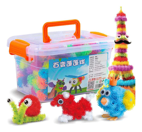 Juegos Creativos De Bricolaje Bolas Adhesivas Juguetes De