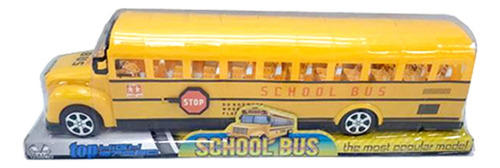 Autobus Escolar Micro Colectivo A Friccion 35 Cm 