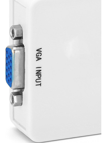 Adaptador De Vídeo Hd Con Convertidor Vga A Bnc Para Videoco