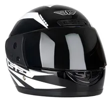Casco Para Motocicleta Con Visor Protector Certificación Ce