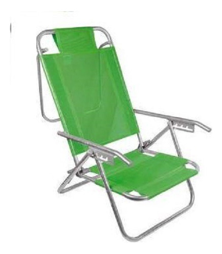 Sillon Plegable Descansar 80012 Playera Alum 5pos Maitess