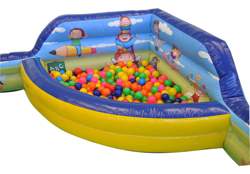Área Baby Inflável Com Motor Soprador 220v