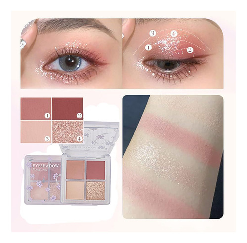 Kit De Maquillaje Para Mujer, 8 Piezas, 4 Lápices Labiales D