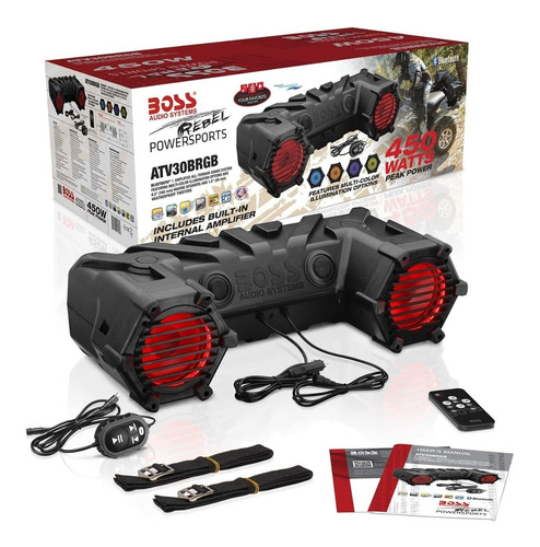 Boss Audio - Sistema De Sonido Bluetooth Atv30brgb