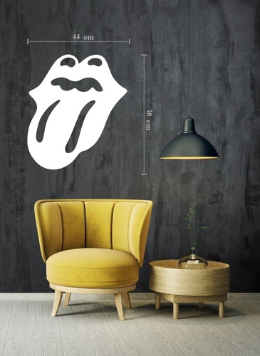 Vinil Sticker Pared, Rock The Rolling Stones 44x50 Cm