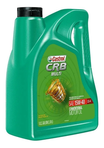 Aceite Castrol Crb Multi Sae 15w-40 Ck-4 Diesel 3.78 L